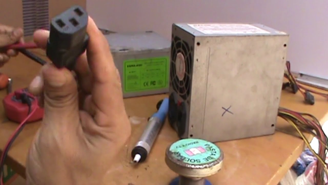 CÓMO REPARÉ mis 2 FUENTES de COMPUTADORA