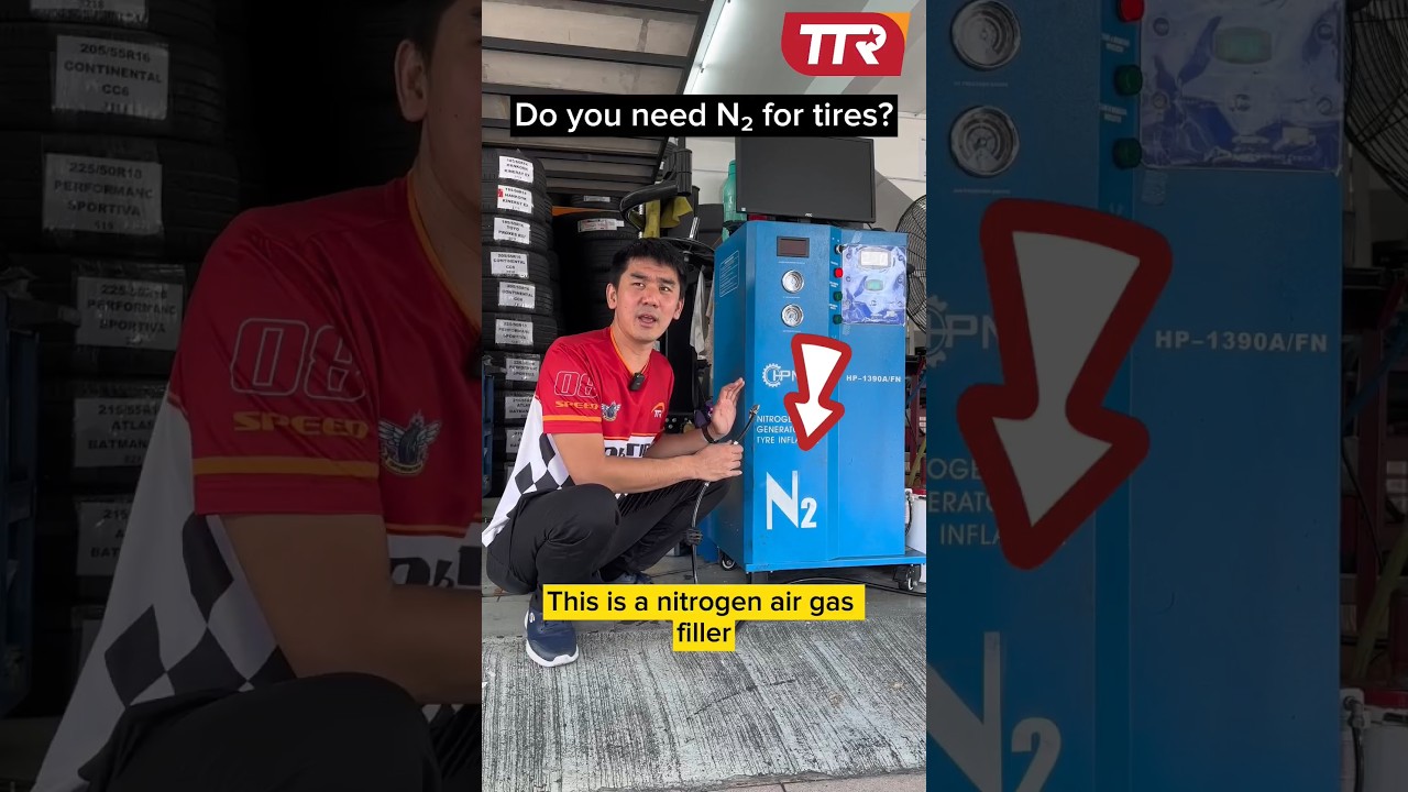 Do you need Nitrogen gas for your tires? #tires #tyre #tayar