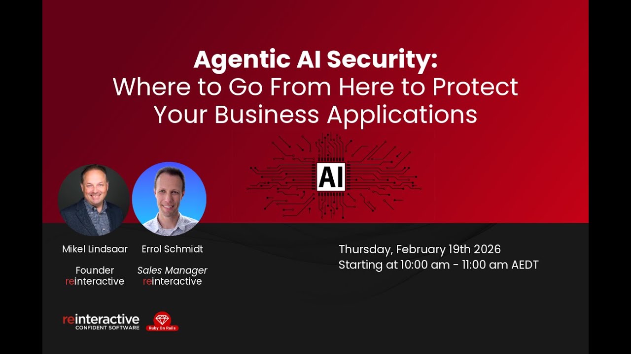 Agentic AI Security: Where to Go From Here to Protect Your Business App