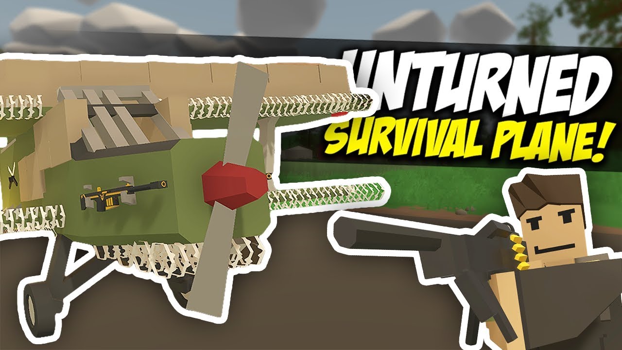 EPIC SURVIVAL PLANE - Unturned Defense | Horde Beacon!