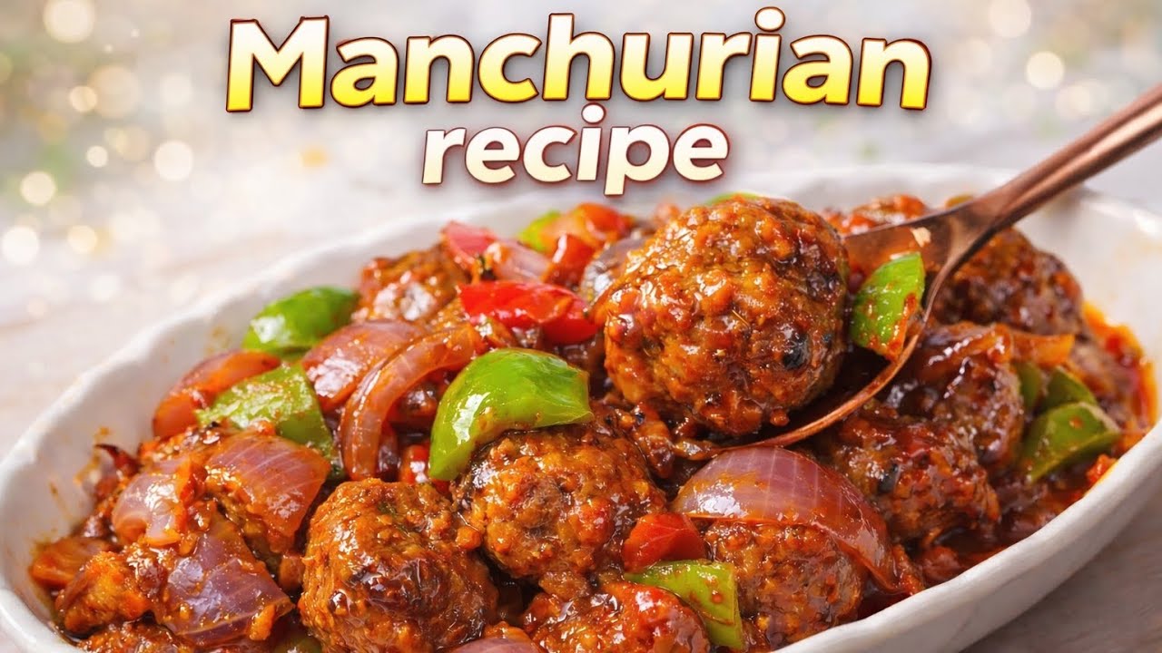 होटल से भी टेस्टी मंचूरियन इतना आसान घर पर | STREET STYLE VEG MANCHURIAN RECIPE | Manchurian Recipe