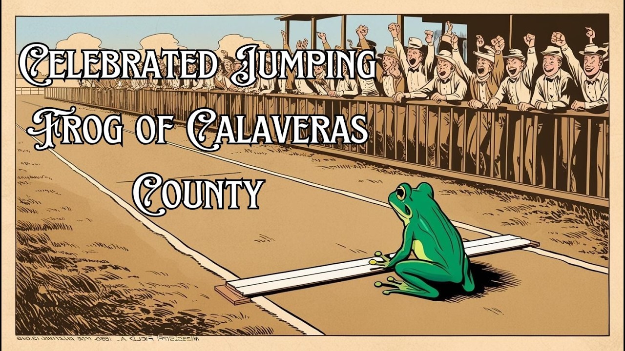 Mark Twain ~ Celebrated Jumping Frog of Calaveras County ~ Relaxing Story for Grown Ups (voice only)