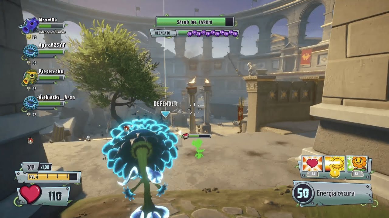 PLANTS VS ZOMBIES GW2: LOCURA EN EL COLISEO!! - ApexM25