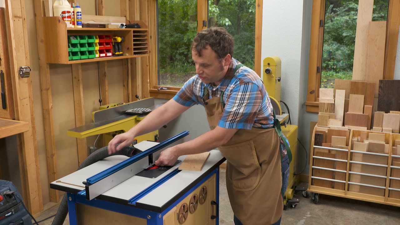 Woodworking Tip: Router Table Fence Setup