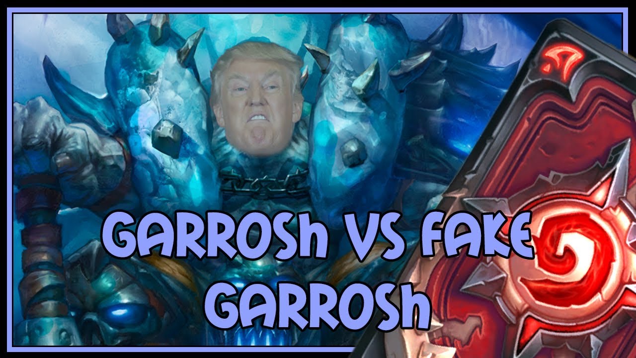 Hearthstone: Garrosh vs fake Garrosh (fatigue warrior)
