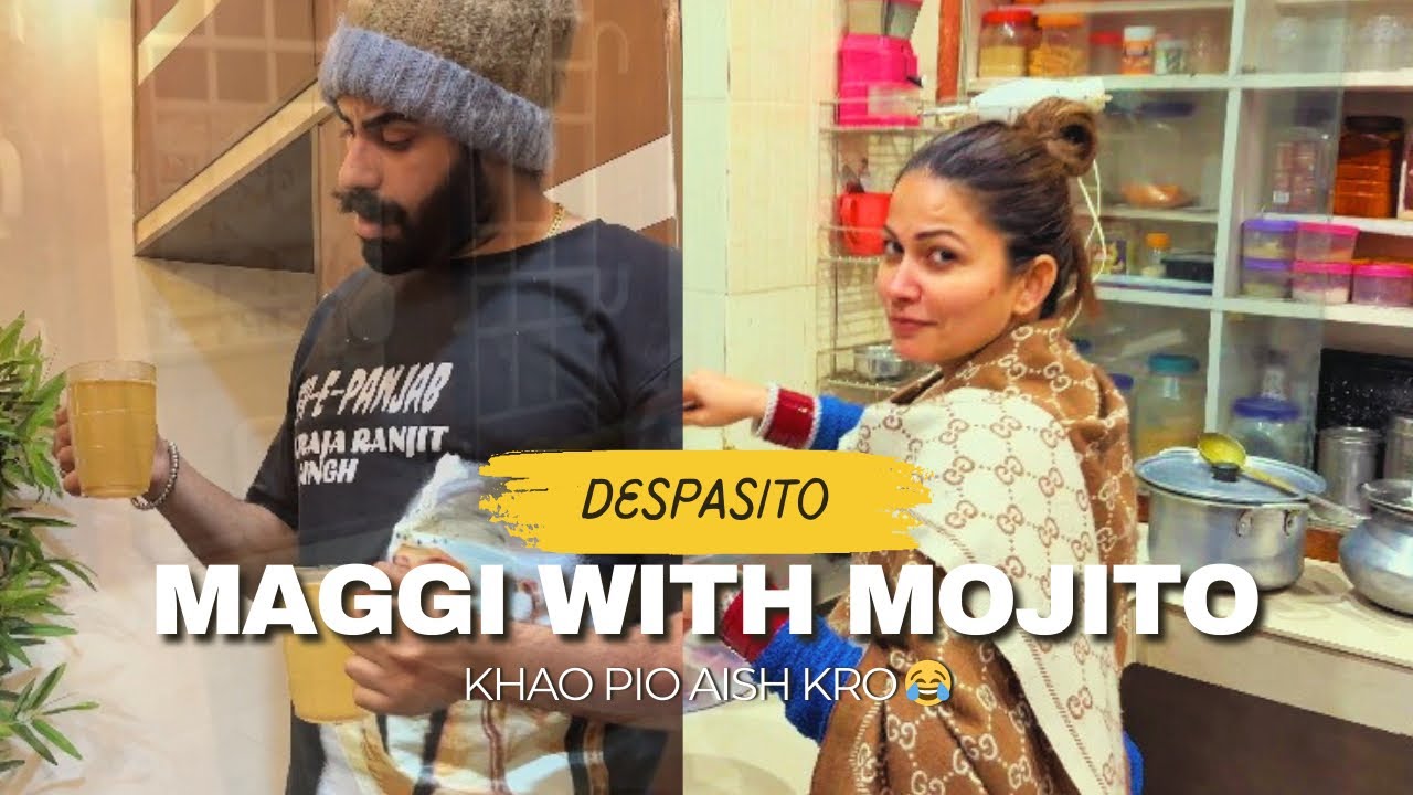 MAGGI WITH MOJITO 😂| DEADLY COMBO@JaskaranRandhawavlogs #trending #foodvlog #dailyvlog #viralvideo