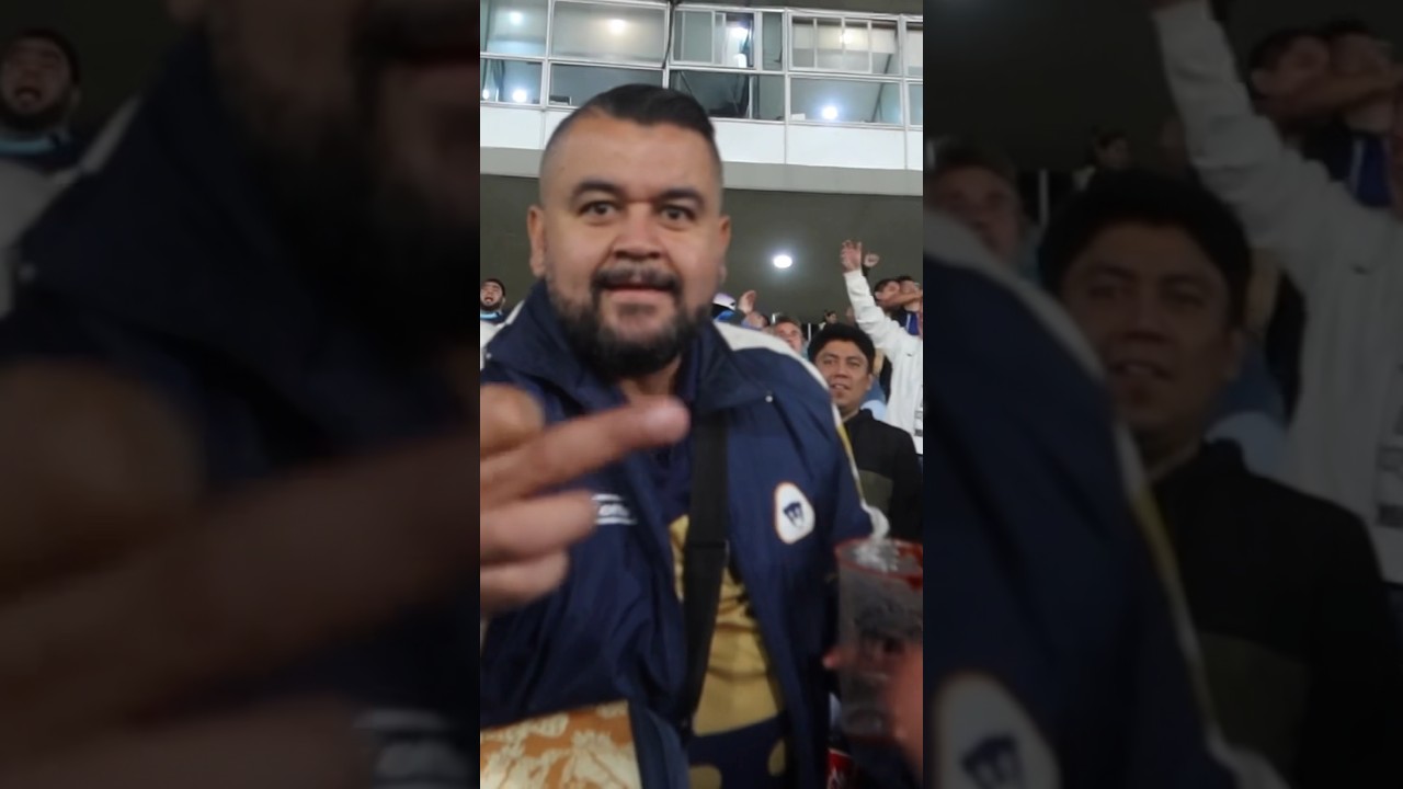 ME AGREDIERON EN CU Y DECID&Iacute; ABANDONAR EL ESTADIO EN EL PUMAS VS AM&Eacute;RICA