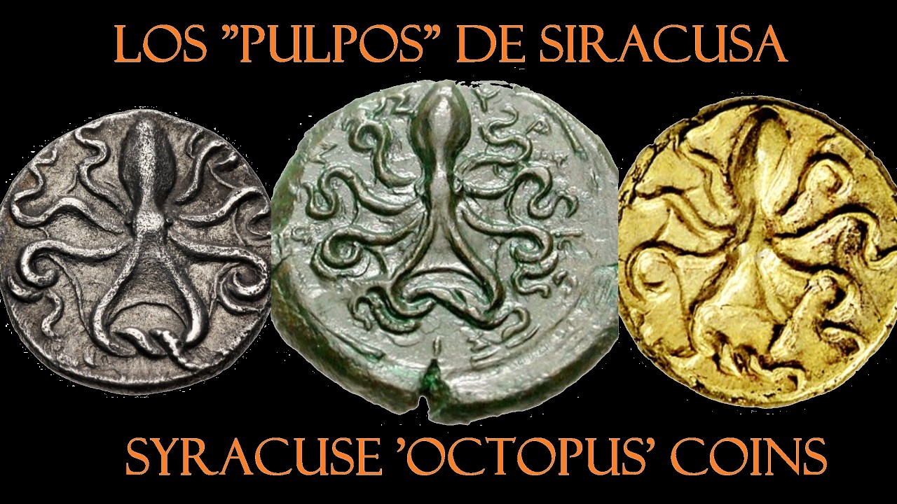 ¿Porqué las monedas de Siracusa tienen pulpos?