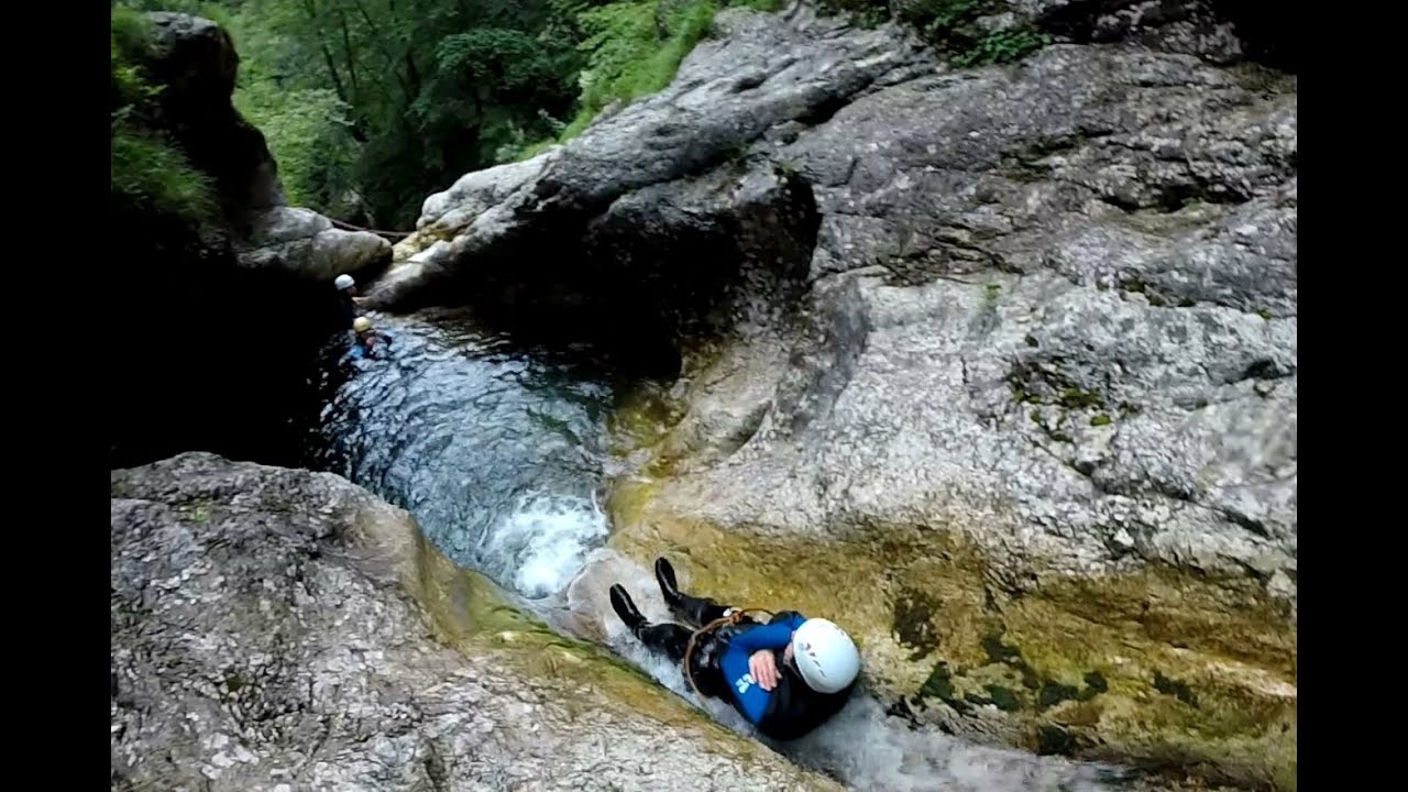 2015 Slovenia Bovec Soca Canyoning Rafting Mountainbike GoPro