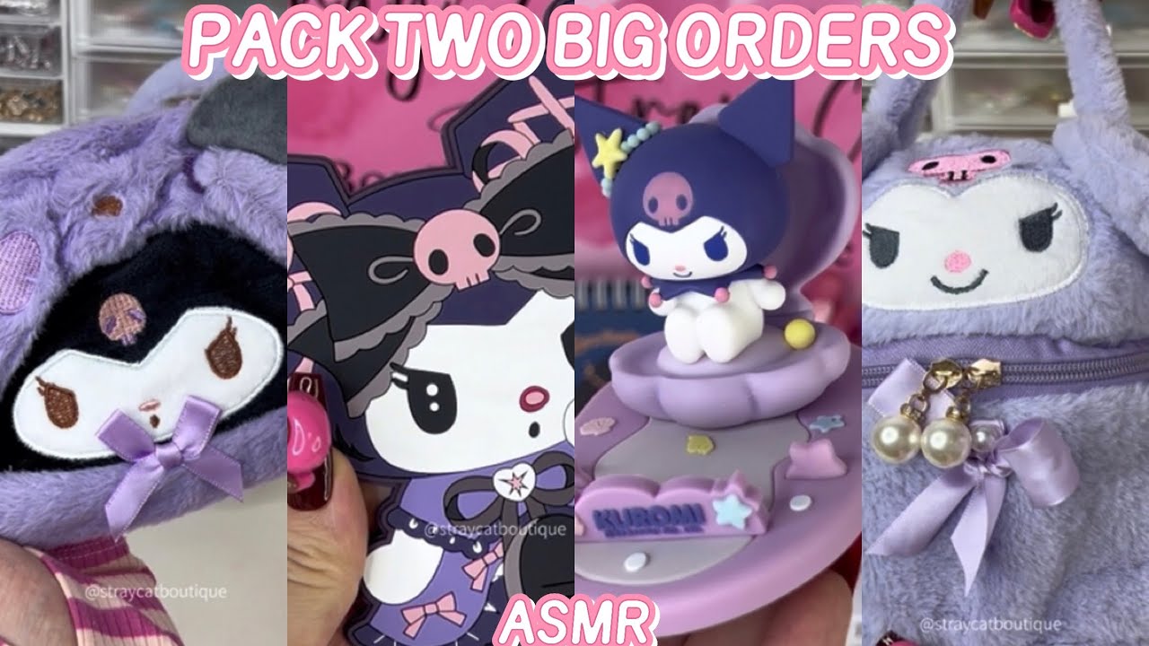 Pack Two Big Orders With Me 🎀💗|| ASMR || Small Business