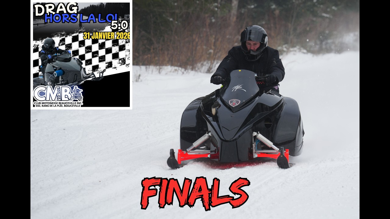 OUTLAW SLED DRAG 5.0 🔥 Drag Hors-la-Loi Beauceville | FINALS