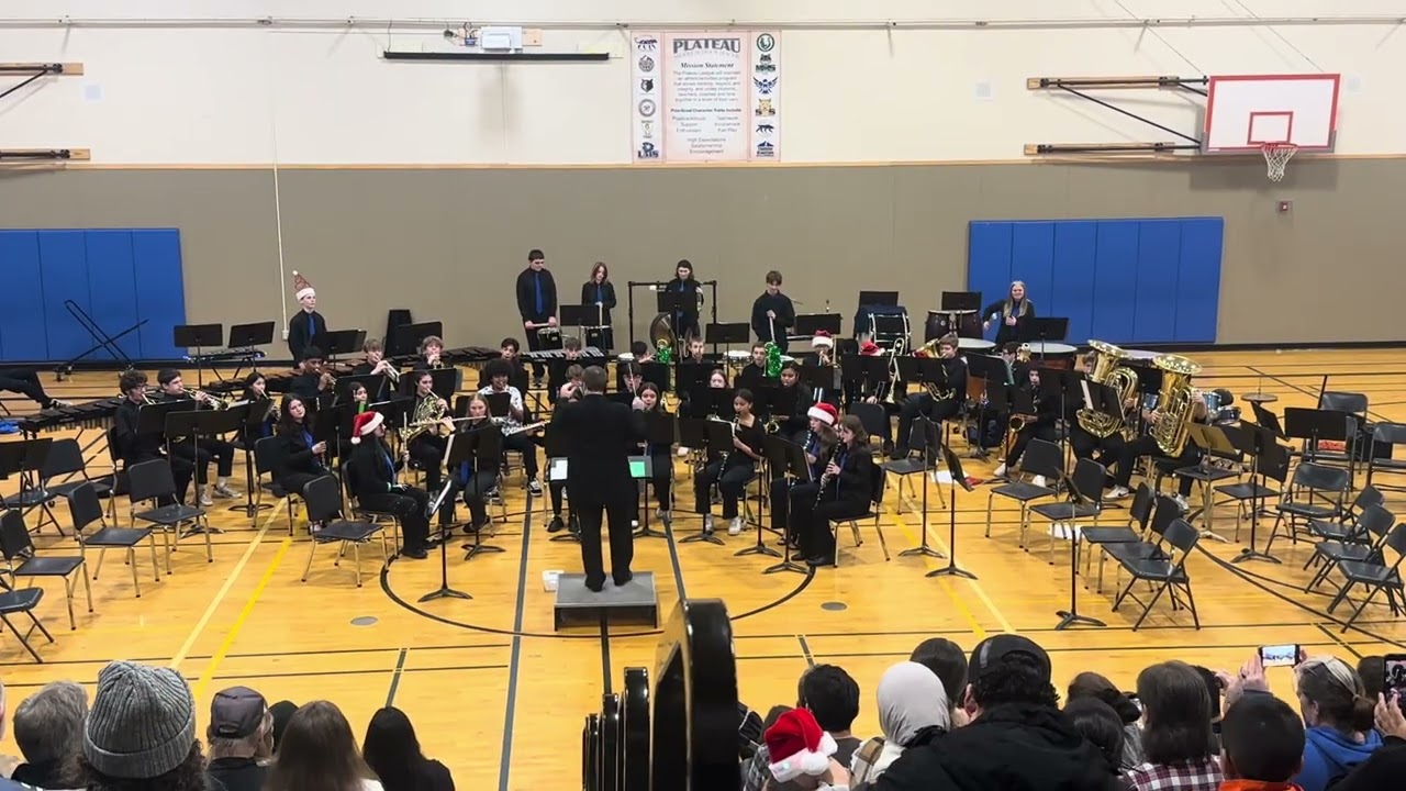 Orting Middle School Wind Ensemble, Winter 2025: Amparito Roca