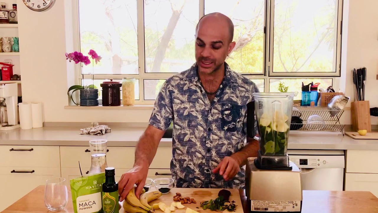 שייק ירוק מנקה רעלים עם ניר לוי