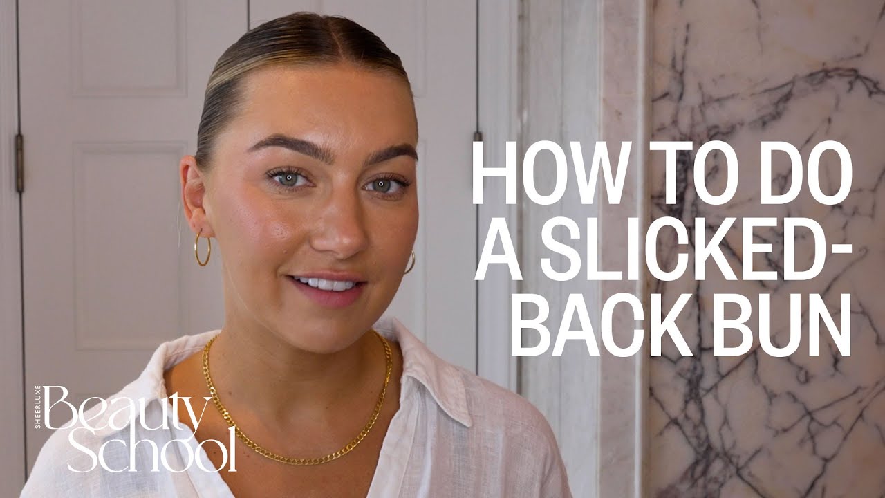 How To Do A Slick Back Bun | No.39