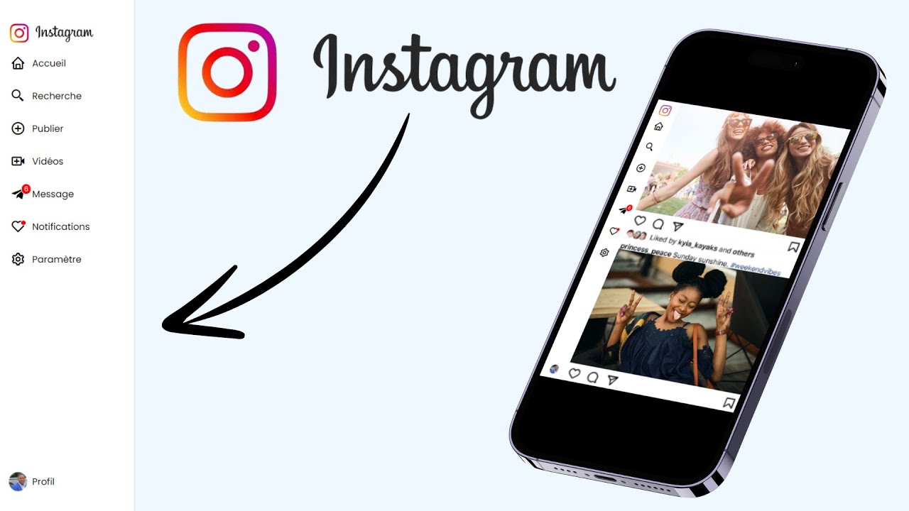 📱Comment Concevoir un Menu Instagram Responsive🌐| HTML & CSS