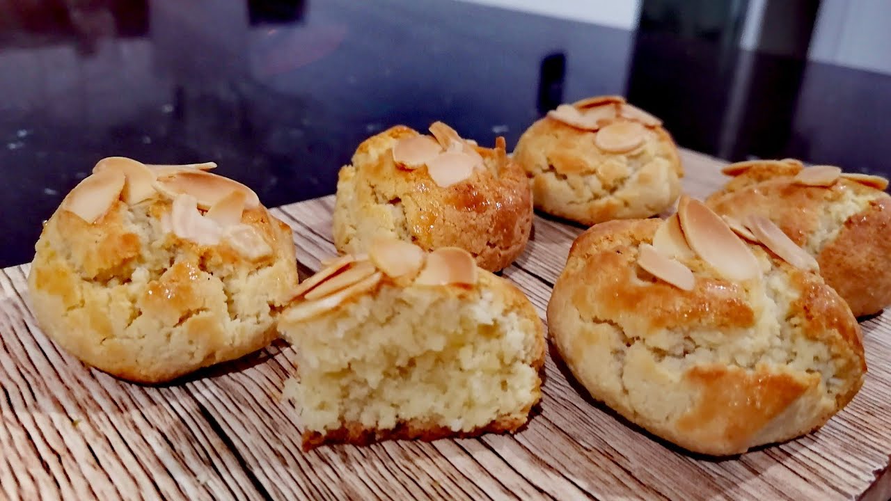 bollos🌼de almendras y queso crema sin harina ni azúcar