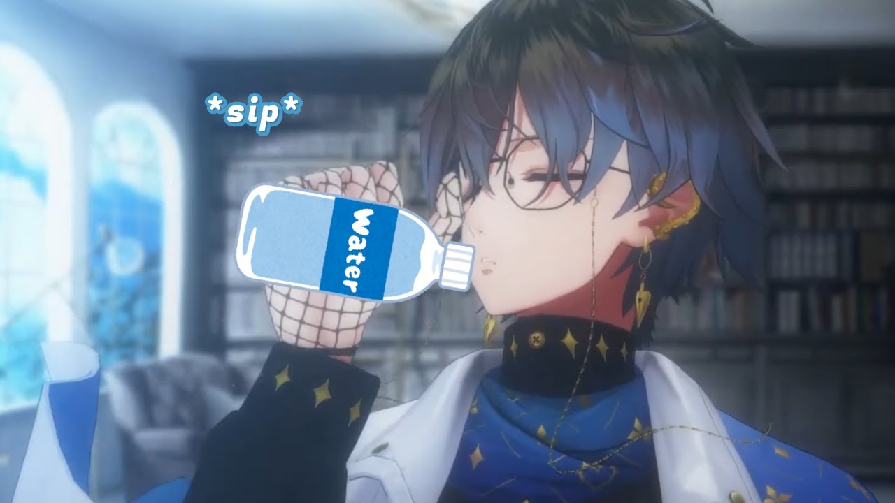 Ike Eveland is just drinking a water.