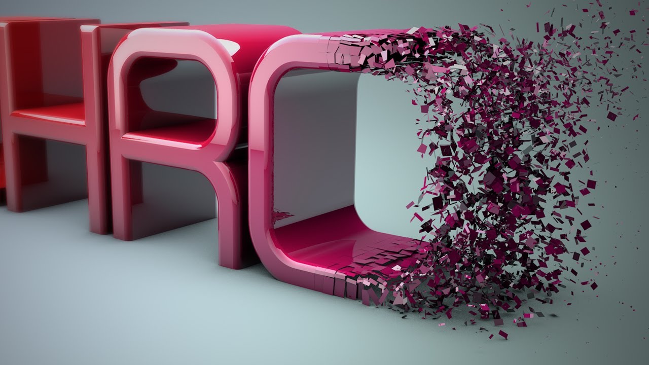 Cinema 4D r16 Tutorial: Particles Transition to Text - PolyFX
