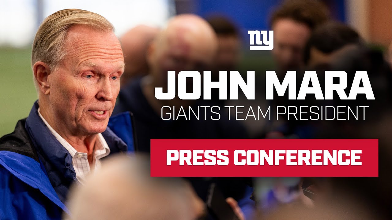 Giants President John Mara Talks State of the Team | New York Giants