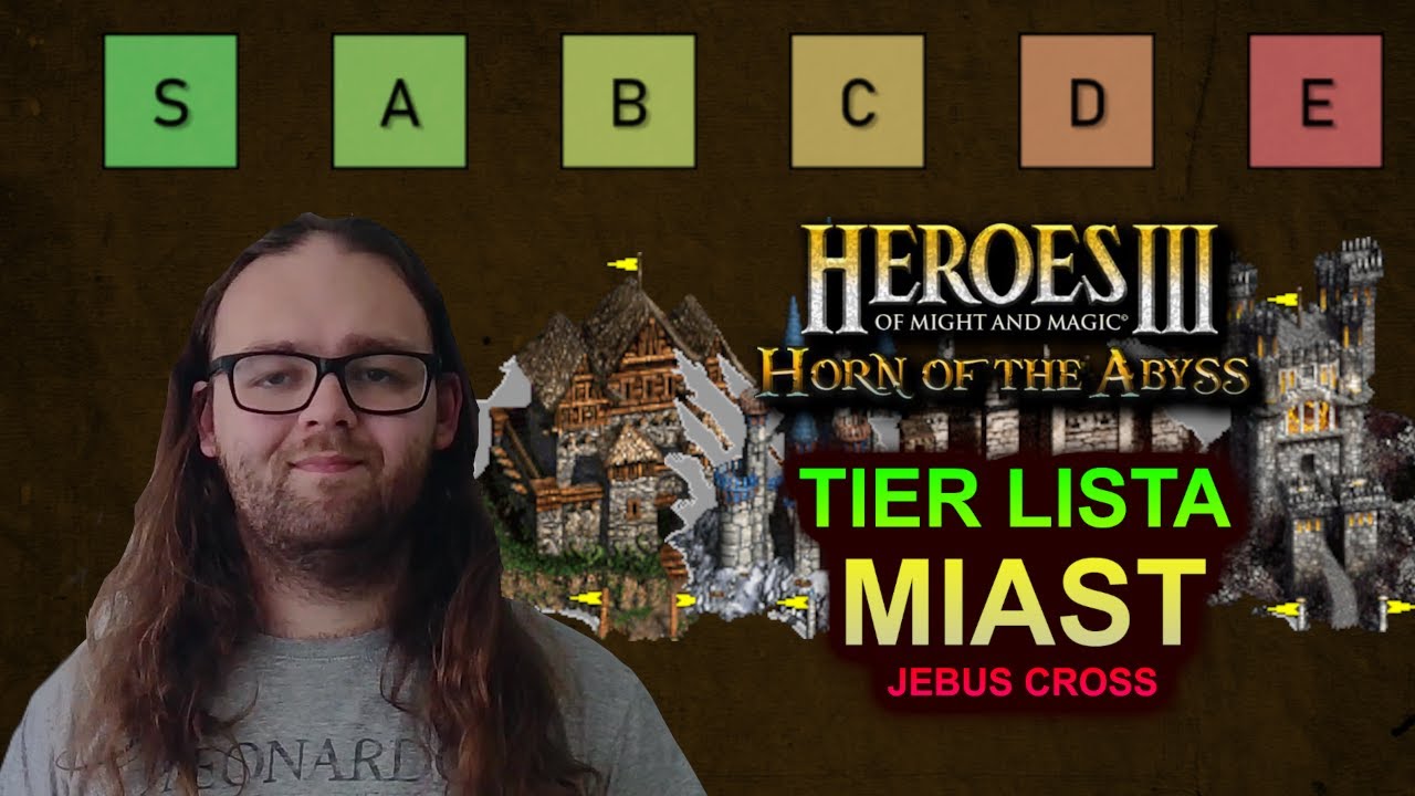 TIER LISTA MIAST W HEROES 3 - JEBUS CROSS