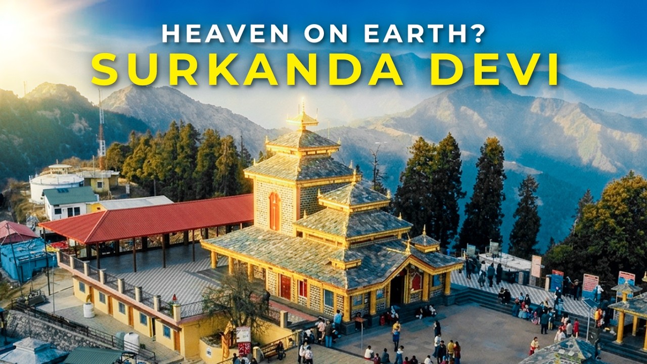 Surkanda Devi Temple Darshan | Navratri Special | 51 Shakti Peeth Uttarakhand