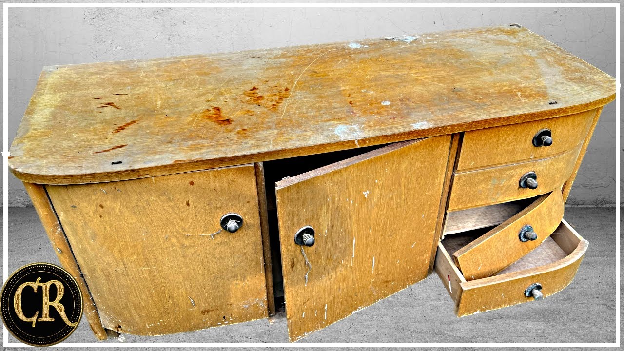 Старый придорожный шкаф. НЕВЕРОЯТНОЕ восстановление и преображение