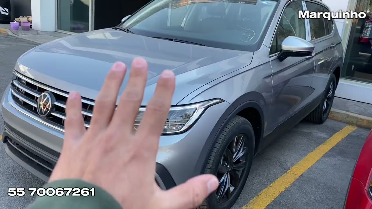 🔵 VOLKSWAGEN TIGUAN Comfortline 2024 de 3 FILAS