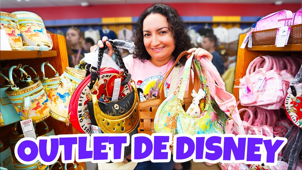 INCREIBLES DESCUENTOS en la TIENDA OUTLET de DISNEY en ORLANDO 2023