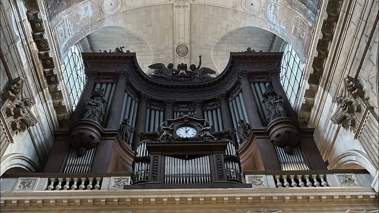St Sulpice Mass | Karol Mossakowski plays BWV 545