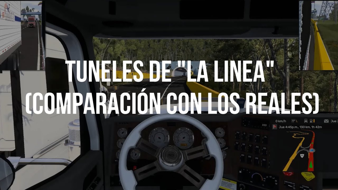 Comparando los t&uacute;neles de &ldquo;La L&iacute;nea&rdquo; en el Colombia Real Map | ATS |