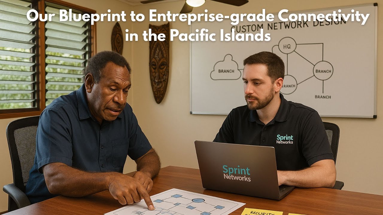 Our blueprint to Entreprise-grade connectivity in the Pacific Islands