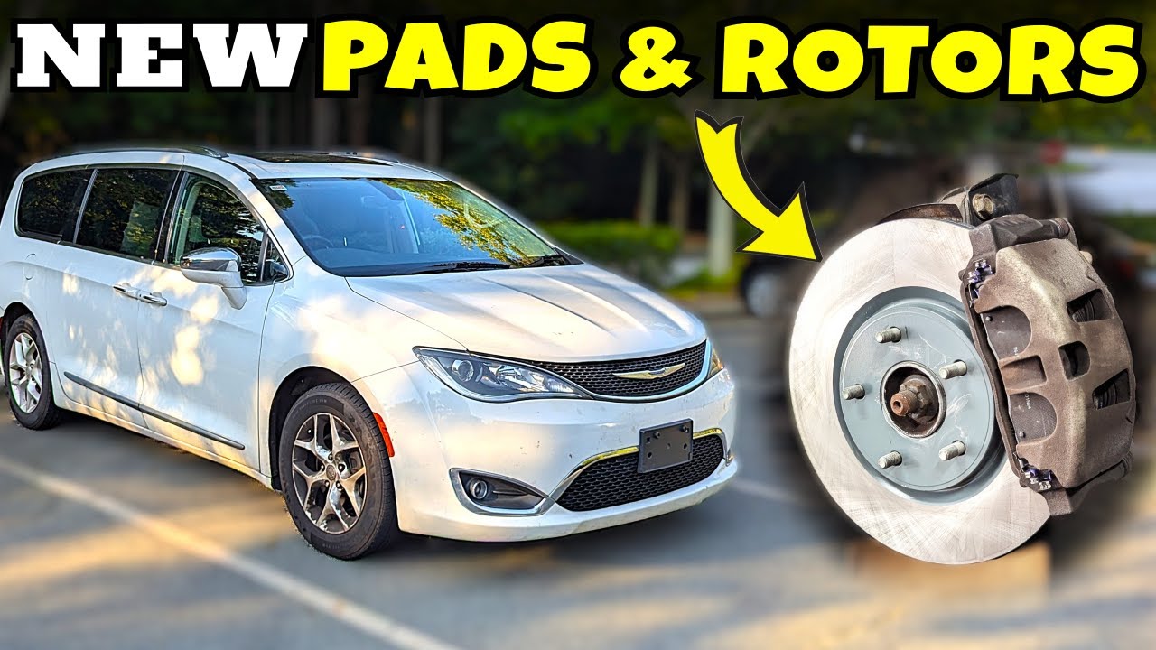 Chrysler Pacifica | Installing new front brake pads & rotors