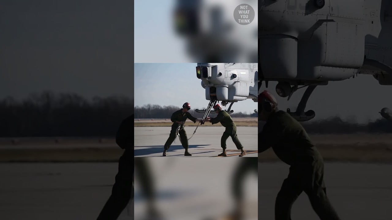 When Helicopters Can't Keep Up Their Gun