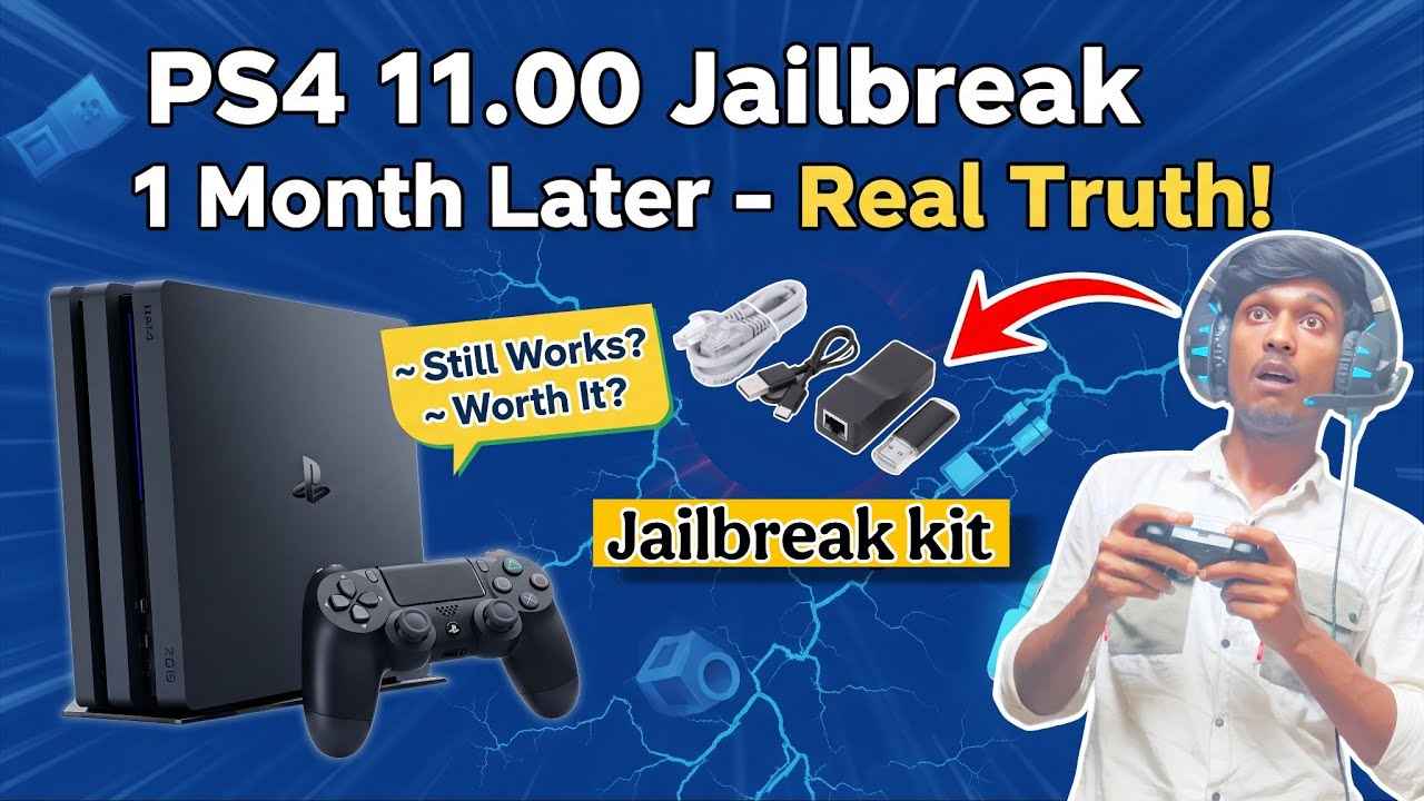 PS4 11.00 Jailbreak Kit Honest Review||Playstation 4 Jailbreak Kit 9.00 Or 11.00||