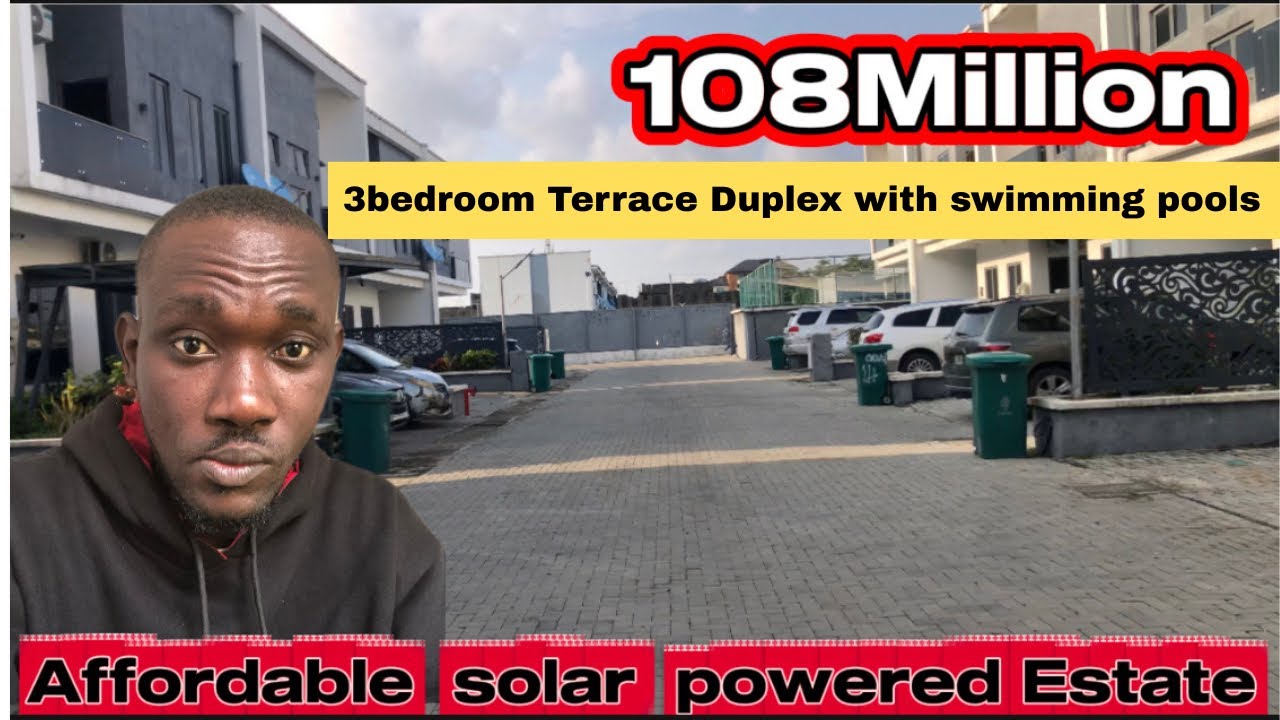  First Solar Powered Estate || Inside Citadel view 1  lekki Ajah Lagos || Apartment & Duplex forsale