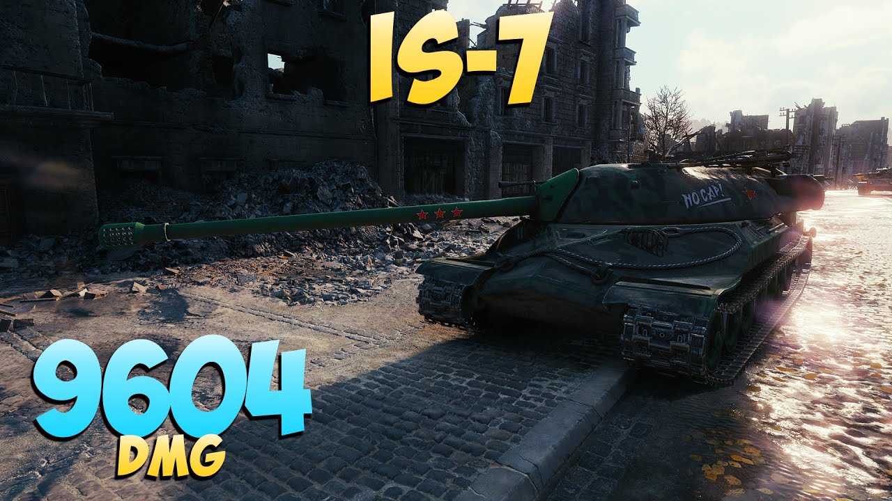 IS-7 - 4 Kills 9.6K DMG - Eternal power! - World Of Tanks