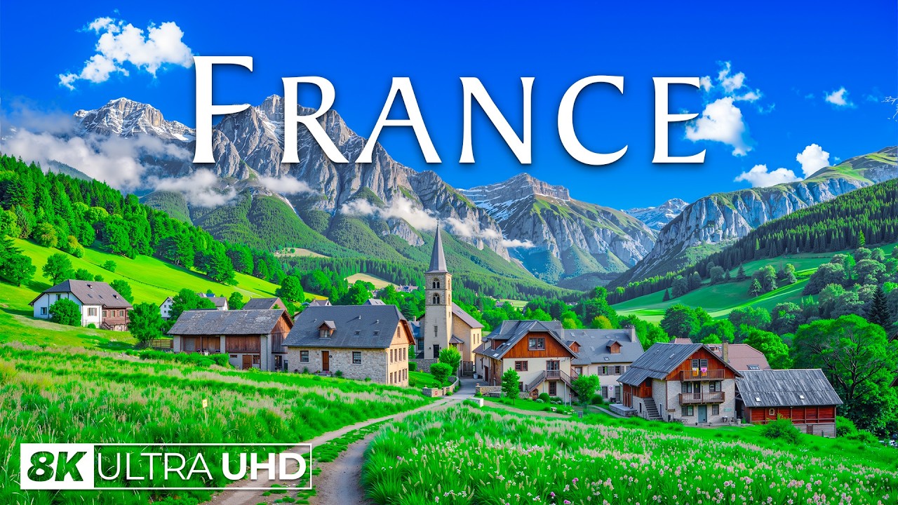 France 8K – Timeless Villages, Lavender Fields & Majestic Landscapes