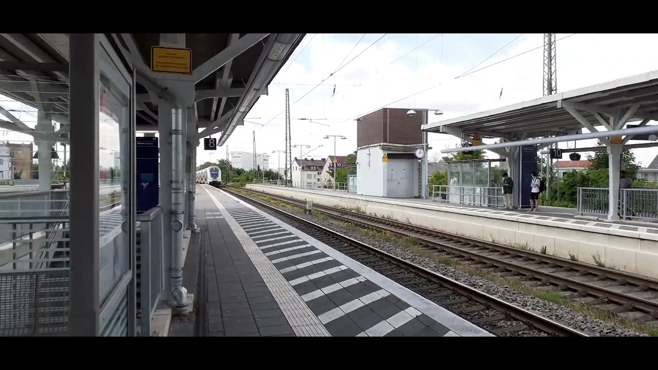 IC 2 mit Br 146.5 durchfahrt Rheda Wiedenbrück