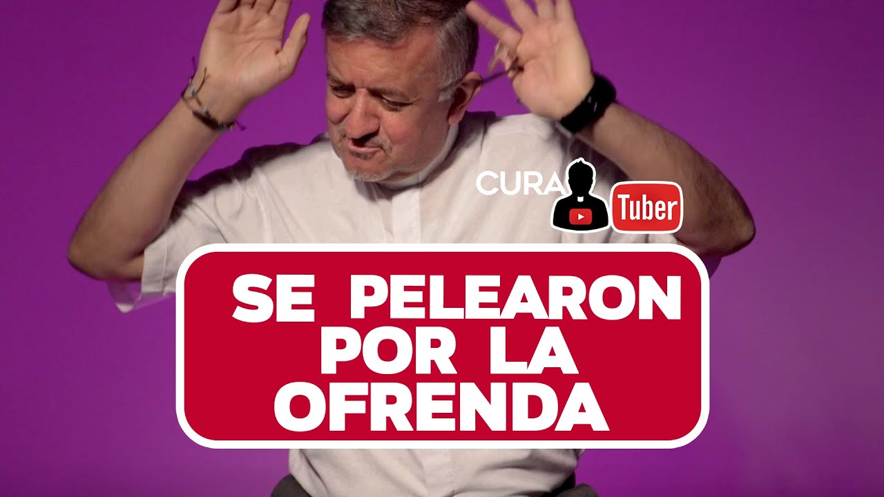 Se Pelearon por la ofrenda#CuraTuber #ArquidiocesisdeManizale #Dios  #risas #payaso #Curatuber