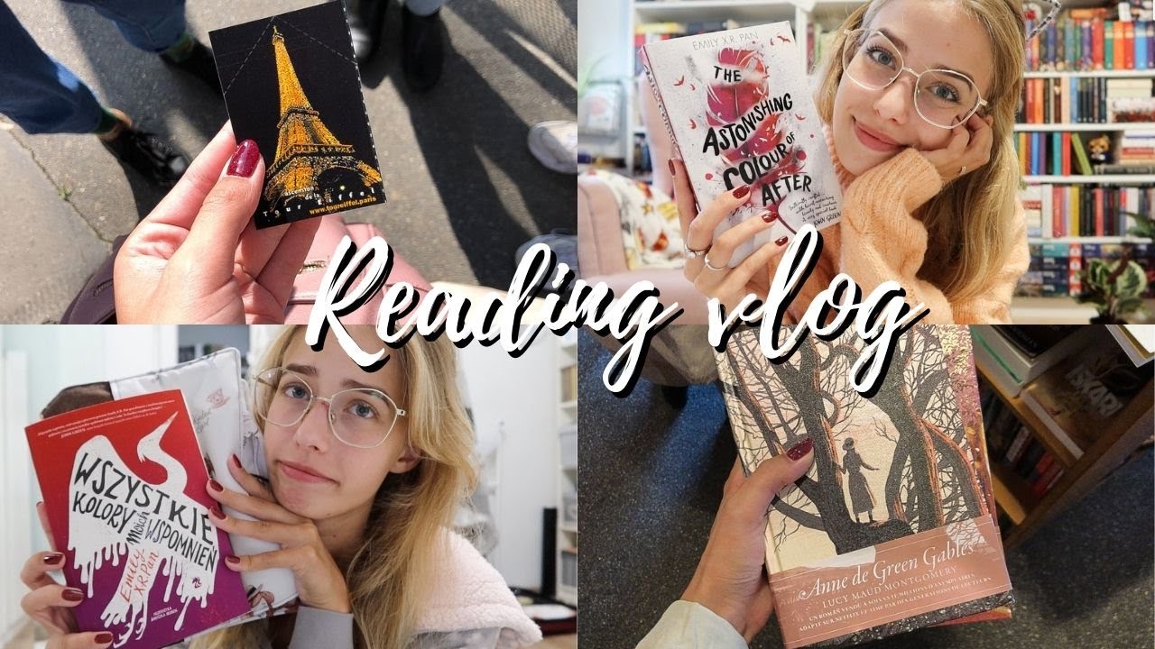 Wszystkie kolory moich wspomnień i Paryż 🇫🇷📚 chaotyczny READING VLOG | Dr Book