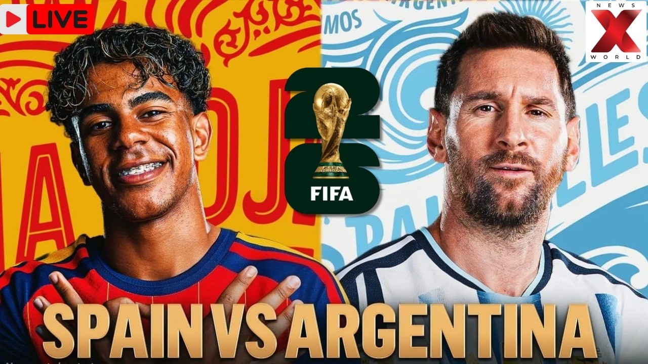 FIFA World Cup 2026 Final LIVE: Spain vs Argentina | Watchalong & Live Scores | Messi vs Yamal