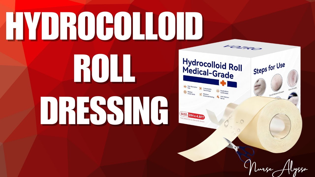 Hydrocolloid Wound Dressings | when and how to use