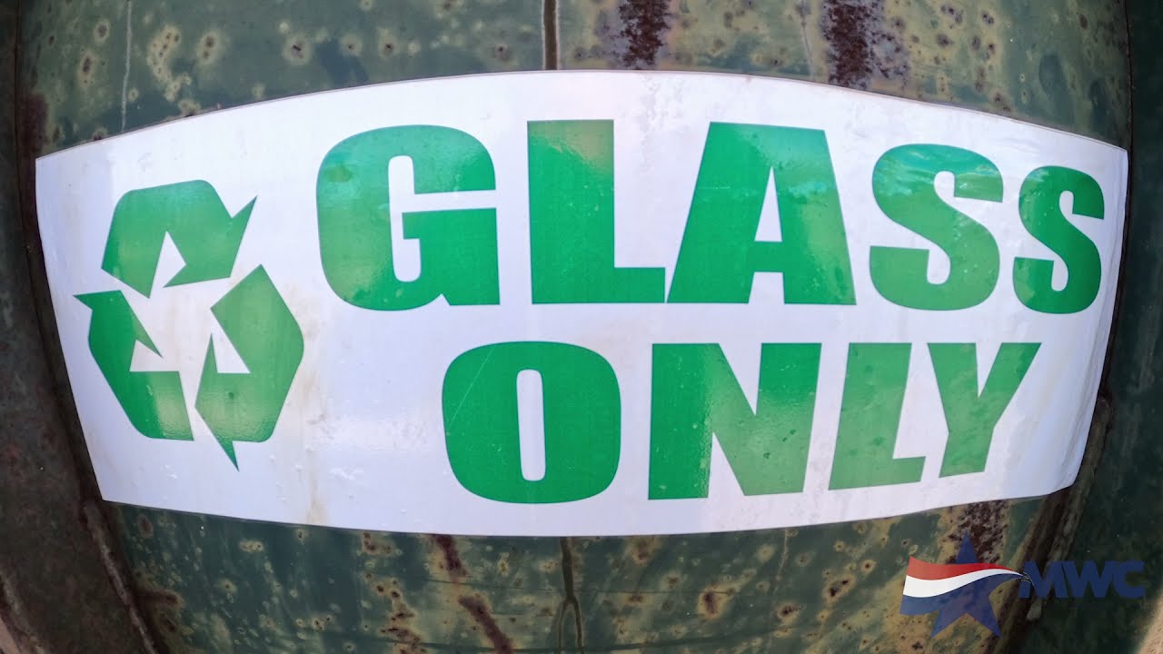 Glass Recycling at the Midwest City Recycling Center