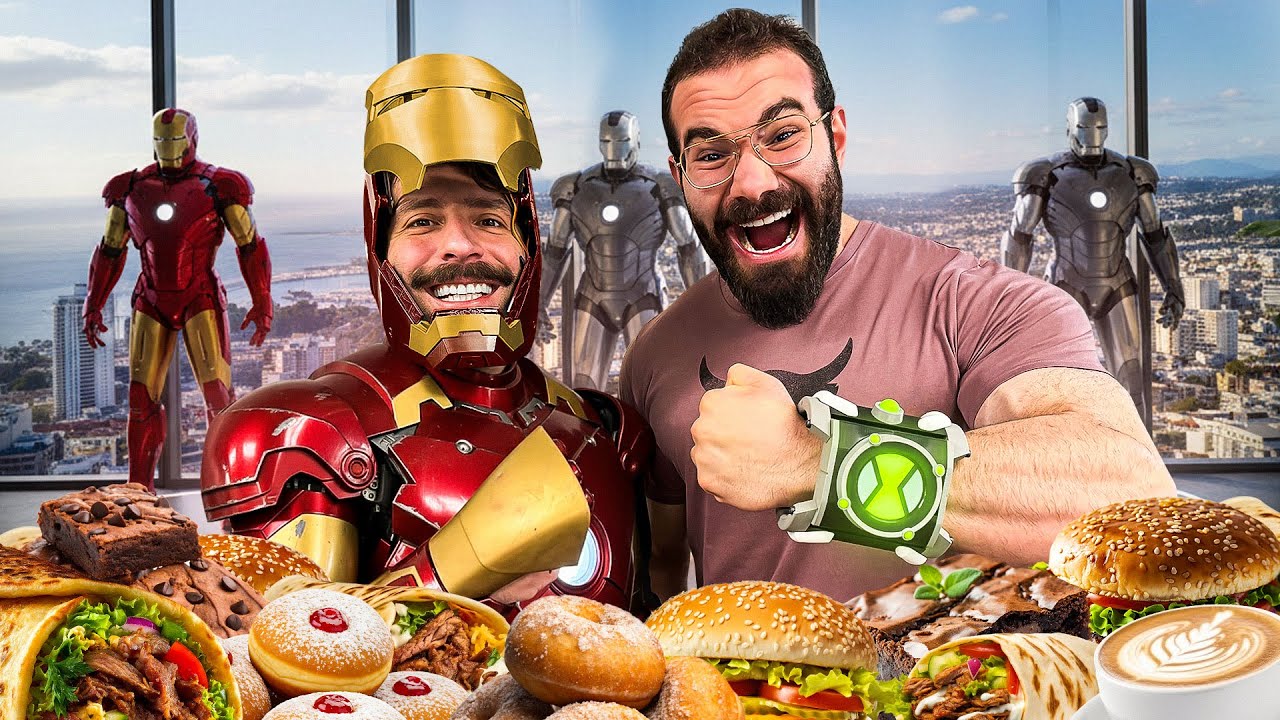 IRON MAN ile YEMEK TURU!