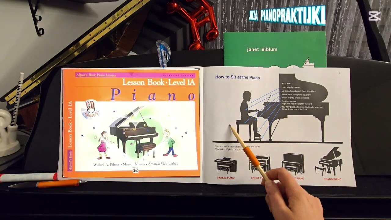 1.Alfred's MinorBasic piano. Level 1A. FOR YOUNG LEARNERS. 