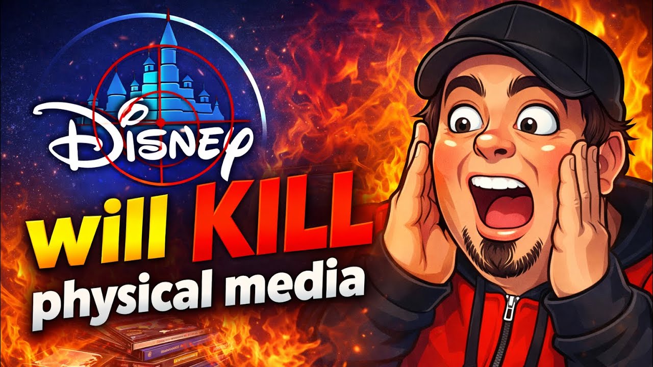 Disney will KILL physical media 