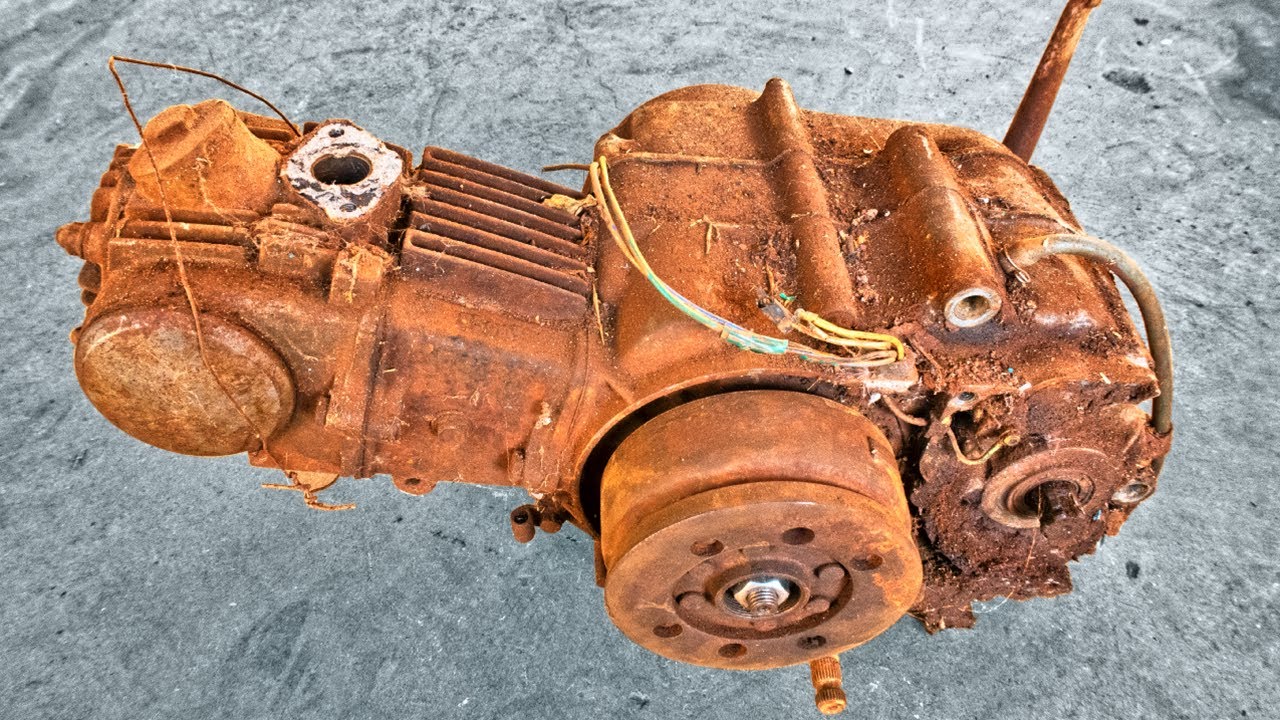 1986 Super Cub C90 Engine RESTORATION | Restoration of 1986 Honda Super Cub C90 Part2