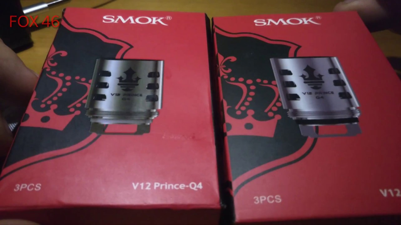 FAKE VS ORIGINAL V12 PRINCE COILS TFV12 PRINCE SMOK