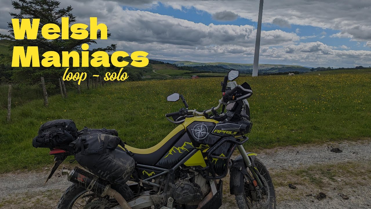 Welsh Maniacs loop - Tuareg 660