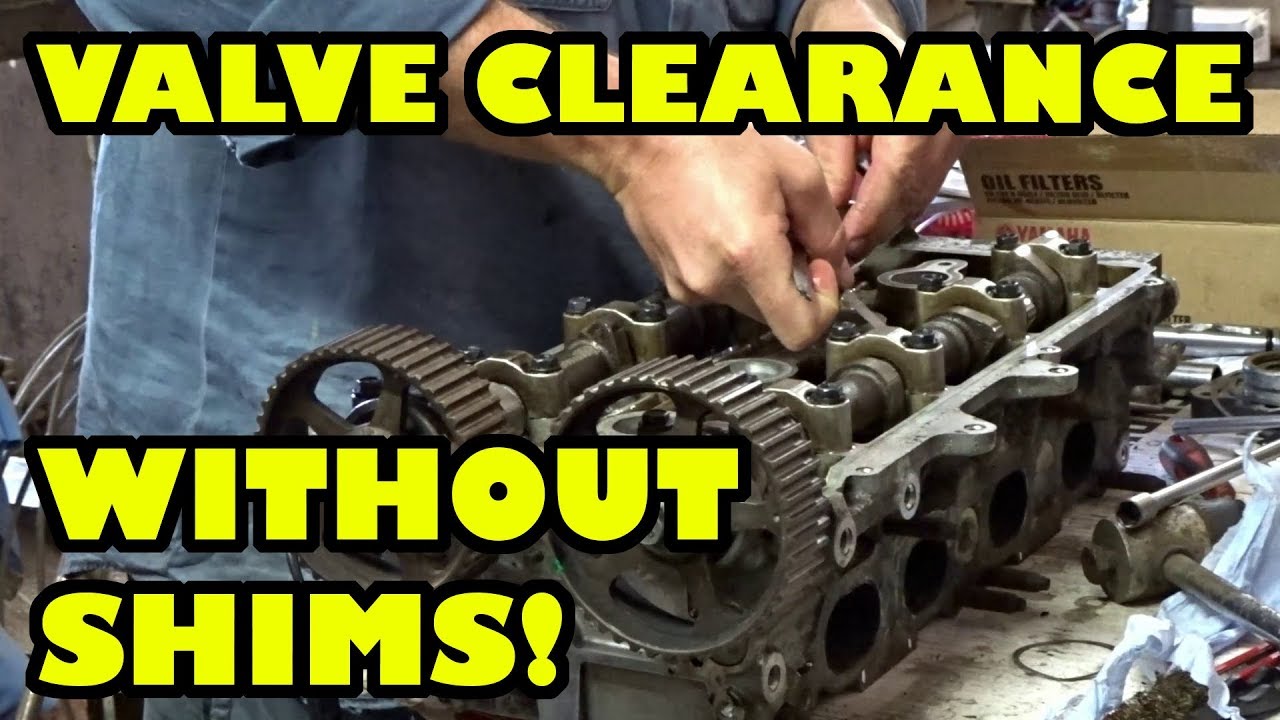 How To Adjust Valve Clearance WITHOUT Shims | RA65 5SGTE Project